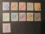 Te koop: NVPH 19/29 Koning Willem III 1872-1888, Postzegels en Munten, Postzegels | Nederland, Verzenden, T/m 1940, Gestempeld