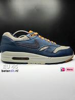 Nike Air Max 1 'Twill Midnight Navy Grey'
Maat: 45, Kleding | Heren, Schoenen, Nike air max, Blauw, Ophalen of Verzenden, Nike