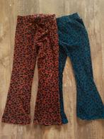 Panterprint broeken maat 122, Kinderen en Baby's, Kinderkleding | Maat 122, Broek, Meisje, Ophalen of Verzenden, Zo goed als nieuw