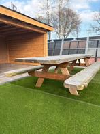 Robuuste Douglas Picknickbank (4meter), Tuin en Terras, Ophalen, Nieuw, Rechthoekig, Hout