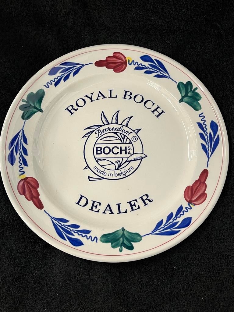 Royal Boch Boerenbont Wandbord 27cm, Antiek en Kunst, Antiek | Wandborden en Tegels, Ophalen of Verzenden
