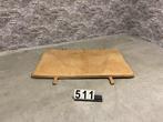 Industriële vintage leren turnmat – 175105 nr.511, Sport en Fitness, Turnen, Gebruikt, Bruin, Overige typen, Ophalen of Verzenden