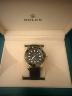 Rolex Submariner Gouden Herenhorloge, Sieraden, Tassen en Uiterlijk, Horloges | Heren, Leer, Rolex, Polshorloge, Ophalen of Verzenden