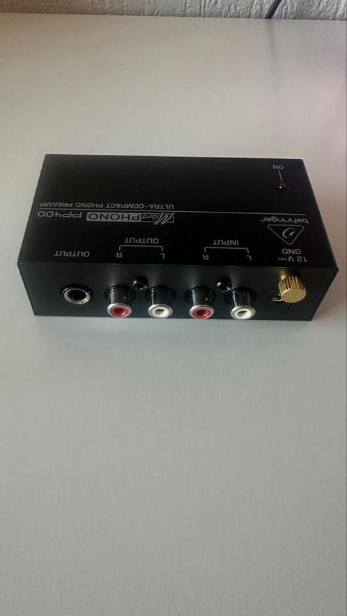Voorversterker Behringer microphone PP400, Audio, Tv en Foto, Platenspelers, Zo goed als nieuw, Overige merken, Ophalen of Verzenden