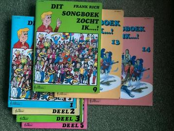 Bladmuziek Dit Songboek Zocht Ik….! diverse delen v.a. €5,00 beschikbaar voor biedingen