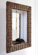 Rivièra Maison Spiegel rustic rattan, Huis en Inrichting, Woonaccessoires | Spiegels, Ophalen, 100 tot 150 cm, Zo goed als nieuw
