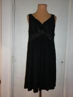 nachthemd / neglige maat  large , Verzenden, Zwart, Nachtkleding