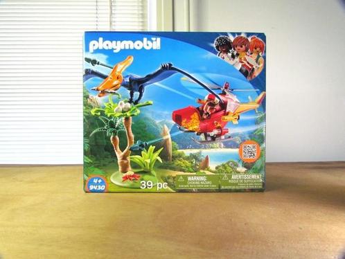 Playmobil 9430 Dinos Helikopter met Pteranodon Nieuw, Kinderen en Baby's, Speelgoed | Playmobil, Nieuw, Complete set, Ophalen of Verzenden