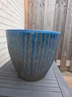 Bloempot groot D31 cm/H32 cm, Gebruikt, Rond, Binnen, Aardewerk