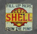 Shell from the pump bord | 30x30cm | reproductie, Nieuw, Reclamebord, Ophalen of Verzenden