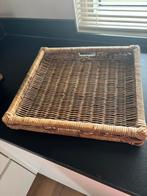 Riviera Maison rieten dienbladen/0nderborden, Ophalen of Verzenden, Zo goed als nieuw, Glas of Kopje