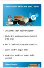 Smeg spaarkaart 3 stuks, Ophalen of Verzenden
