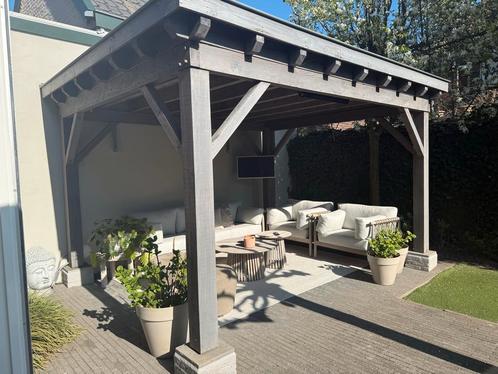 Douglas Houten Tuinoverkapping, Tuin en Terras, Overkappingen, Zo goed als nieuw, Veranda, Ophalen of Verzenden