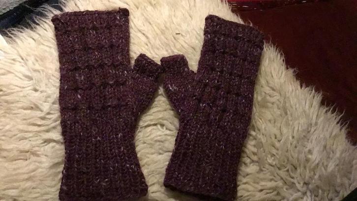 Vingerloze wanten voor heren. Handgebreid. Nieuw, Kleding | Heren, Mutsen, Sjaals en Handschoenen, Nieuw, Handschoenen, Ophalen of Verzenden