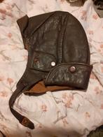 Oldtimer motor bril pet leren handschoenen zeer oude, Ophalen of Verzenden