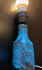 West Germany Fatlava Blauwe Lampenvoet / Jaren 60, Ophalen of Verzenden, Gebruikt, Fatlava / West Germany / Vintage / Sixties