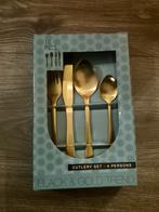 Goud bestek, Huis en Inrichting, Keuken | Bestek, Ophalen, Nieuw, Rvs of Chroom