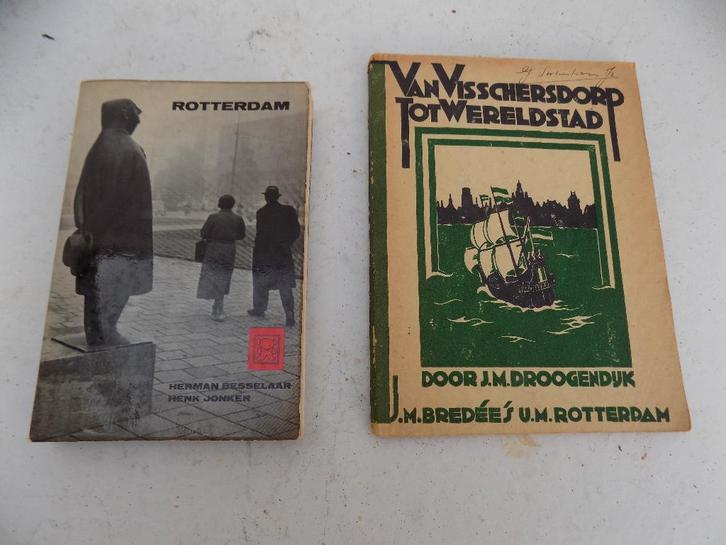 Rotterdam boeken historie, Antiek en Kunst, Curiosa en Brocante, Ophalen of Verzenden