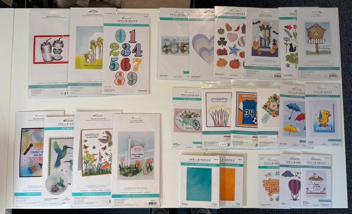 Spellbinders, Hobby en Vrije tijd, Kaarten | Zelf maken, Nieuw, Overige typen, Overige thema's, Ophalen of Verzenden