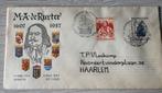 Eerstedagenvelop Michiel de Ruyter 1957, Postzegels en Munten, Postzegels | Eerstedagenveloppen, Ophalen of Verzenden, Beschreven
