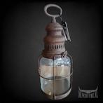Roestkleurige lamp met Timer, Ophalen, Nieuw, Glas, Minder dan 50 cm