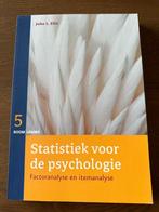 Statistiek voor de psychologie. Deel 5, Boeken, Psychologie, Ophalen of Verzenden, Zo goed als nieuw, Jules L. Ellis, Overige onderwerpen