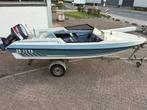 Fletcher GTO met Yamaha 60 pk en Pega trailer 1ste eigenaar!, Watersport en Boten, Ophalen of Verzenden, Zo goed als nieuw, Minder dan 70 pk