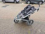 Kinderwagen tweeling Thule Urban Glide 2 Duo, Gebruikt, Luchtbanden, Ophalen, Kinderwagen