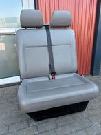 stoelen bank volkswagen transporter t5 grijs kunstleder