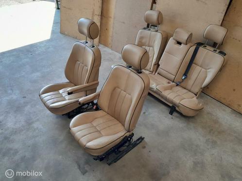 Stoelen Range Rover L322 Zetels Bank Beige Leer Armsteun, Auto-onderdelen, Interieur en Bekleding, Land Rover, Gebruikt, Ophalen of Verzenden