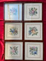 Ingelijste Borduurwerkjes, Ophalen of Verzenden, Zo goed als nieuw