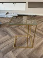 Bijzettafeltje goud, Huis en Inrichting, Ophalen, Zo goed als nieuw