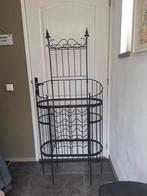 Te koop mooie metalen wijnrek, Ophalen, Metaal, 75 cm of meer