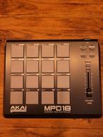 Akai MPD 18 MIDI Controller, Muziek en Instrumenten, Midi-apparatuur, Ophalen of Verzenden, Zo goed als nieuw