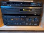 Yamaha RX-V795RDS set met 4 speakers en DVD speler, Ophalen, Dvd-speler, 40 tot 70 watt, Gebruikt