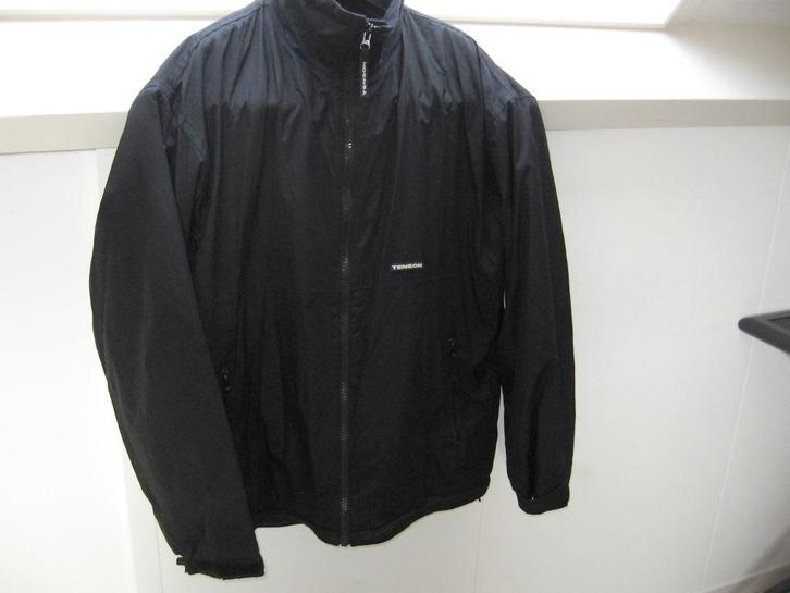 zgan TENSON gevoerde zwarte jack XXL €20.- waterafstotend, Kleding | Dames, Grote Maten, Zo goed als nieuw, Jas of Mantel, Zwart