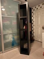 Kast ikea donkerbruin, Huis en Inrichting, Kasten | Vitrinekasten, Ophalen, Minder dan 50 cm, Gebruikt, 25 tot 50 cm