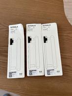 Nydala handgreep zwart IKEA 154mm 3 stuks, Minder dan 50 cm, Zwart, Nieuw, Ophalen of Verzenden