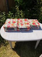 Gebloemde opbergdozen/dozen (geplastificeerd), Kunststof, Gebruikt, Mand, Ophalen of Verzenden