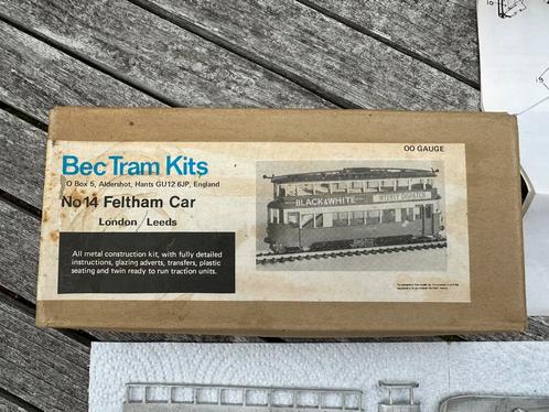 Bec Tram Kits. Feltham Car No14 nieuw in doos., Hobby en Vrije tijd, Modeltreinen | H0, Nieuw, Locomotief, Gelijkstroom, Overige merken