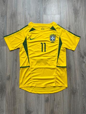 Brazilië Thuis Tenue WK 2002 Maat S beschikbaar voor biedingen