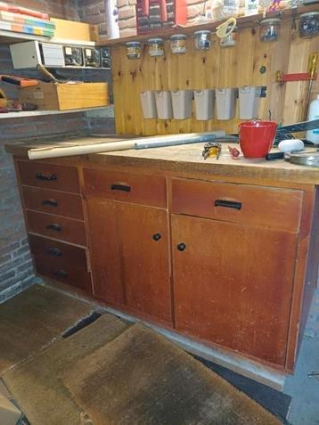 Mooie vintage werkbank. beschikbaar voor biedingen