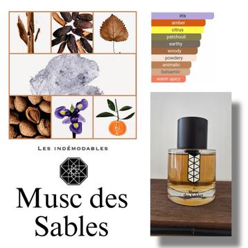 Decant Sample · Musc des Sables – Les Indémodables · EDP  beschikbaar voor biedingen