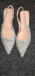 Zilver gala glitter schoenen., Ophalen of Verzenden, Zo goed als nieuw, Schoenen