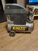 Kinzo Compressor - Gebruikt, Doe-het-zelf en Verbouw, Compressors, Ophalen, Gebruikt, 6 tot 10 bar, Minder dan 200 liter/min