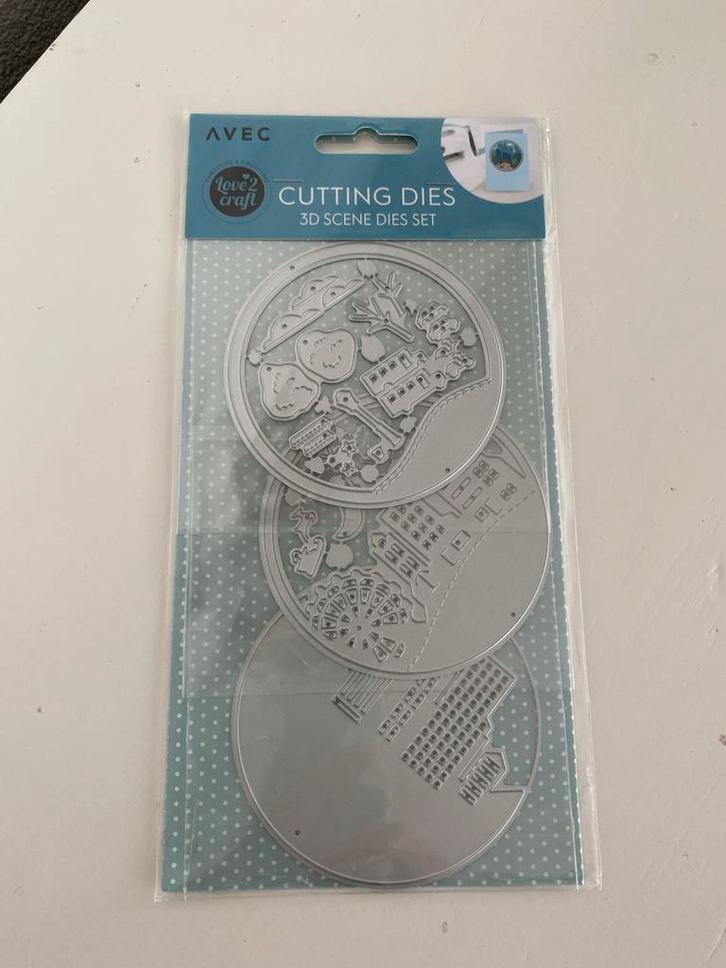 Snijmal van love 2 craft 3D, Hobby en Vrije tijd, Kaarten | Zelf maken, Ophalen of Verzenden