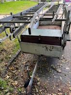 Aanhanger opknapper met 7 Dirks ladders uitschuifbaar, Doe-het-zelf en Verbouw, Ladders en Trappen, Ophalen, Gebruikt, Ladder