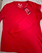 Rood shirt lange mouw - Nieuw!, Nieuw, Ophalen of Verzenden, Armand Thiery, Lange mouw