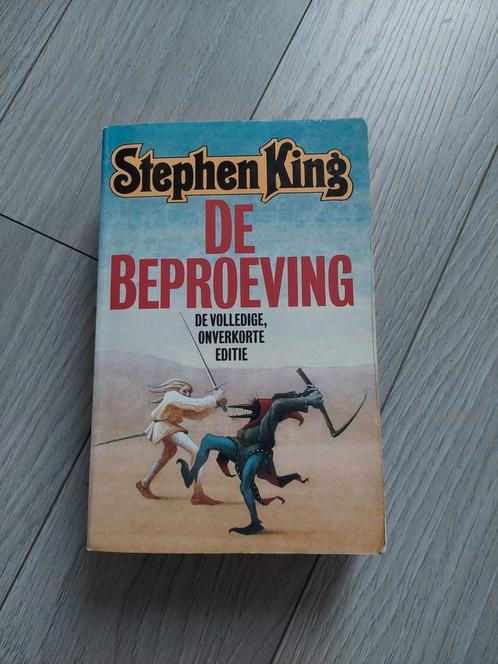 Stephen King - De beproeving onverkorte versie 1992 topstaat, Boeken, Thrillers, Zo goed als nieuw, Nederland, Ophalen of Verzenden