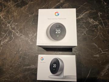 Nest Learning Thermostat 3e generatie + Standaard beschikbaar voor biedingen